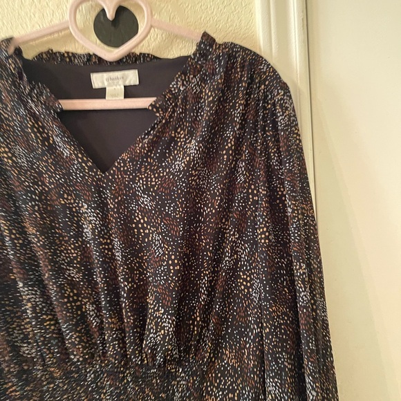 C.J Banks Womens long sleeve midi dress size XL pre-owned - Picture 8 of 12